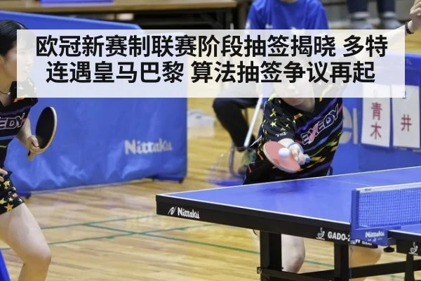 欧冠新赛制联赛阶段抽签揭晓 多特连遇皇马巴黎 算法抽签争议再起